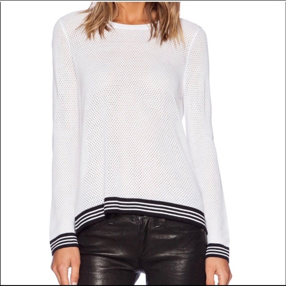 Rag & bone Nikki split back sweater